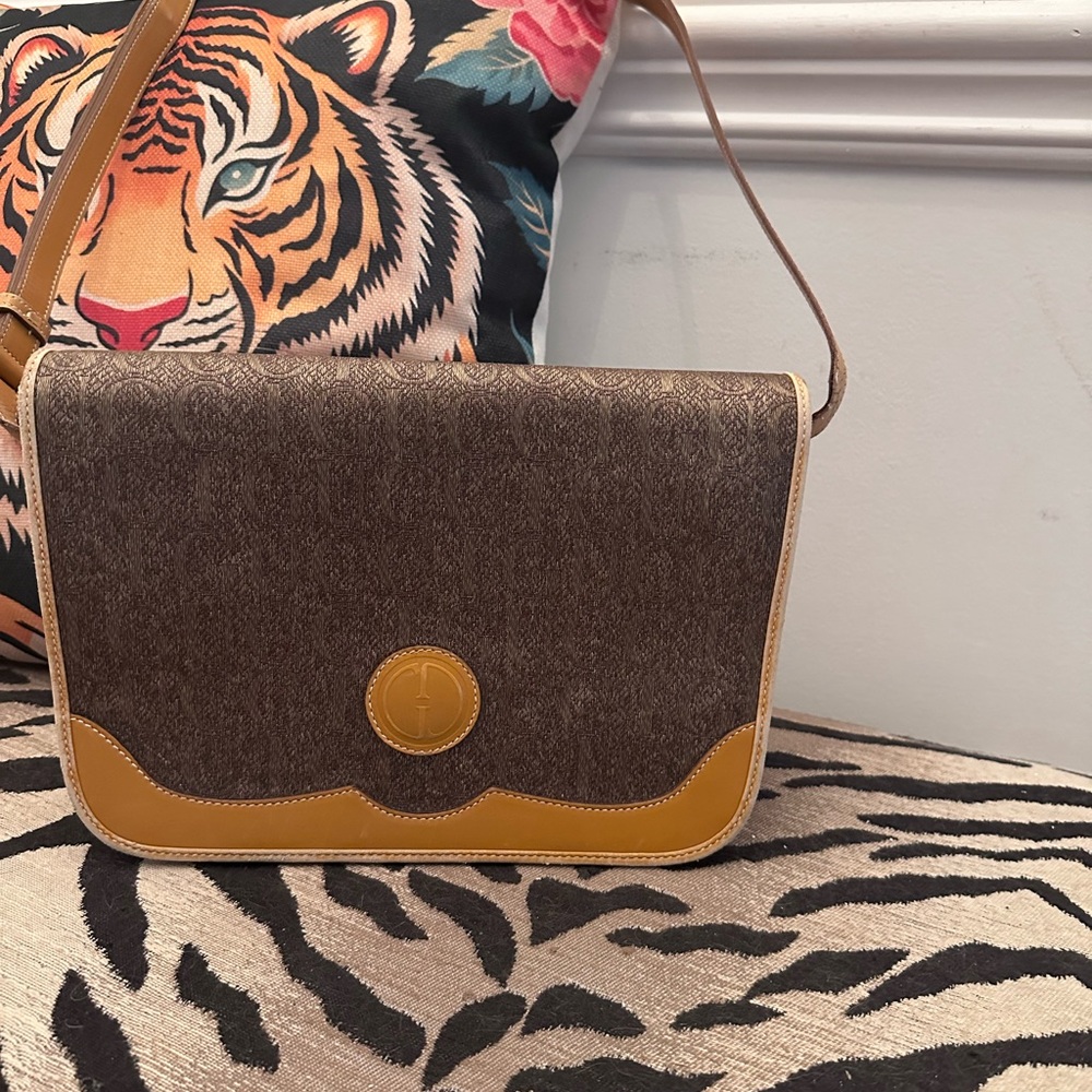 Vintage Gucci Jacard Crossbody